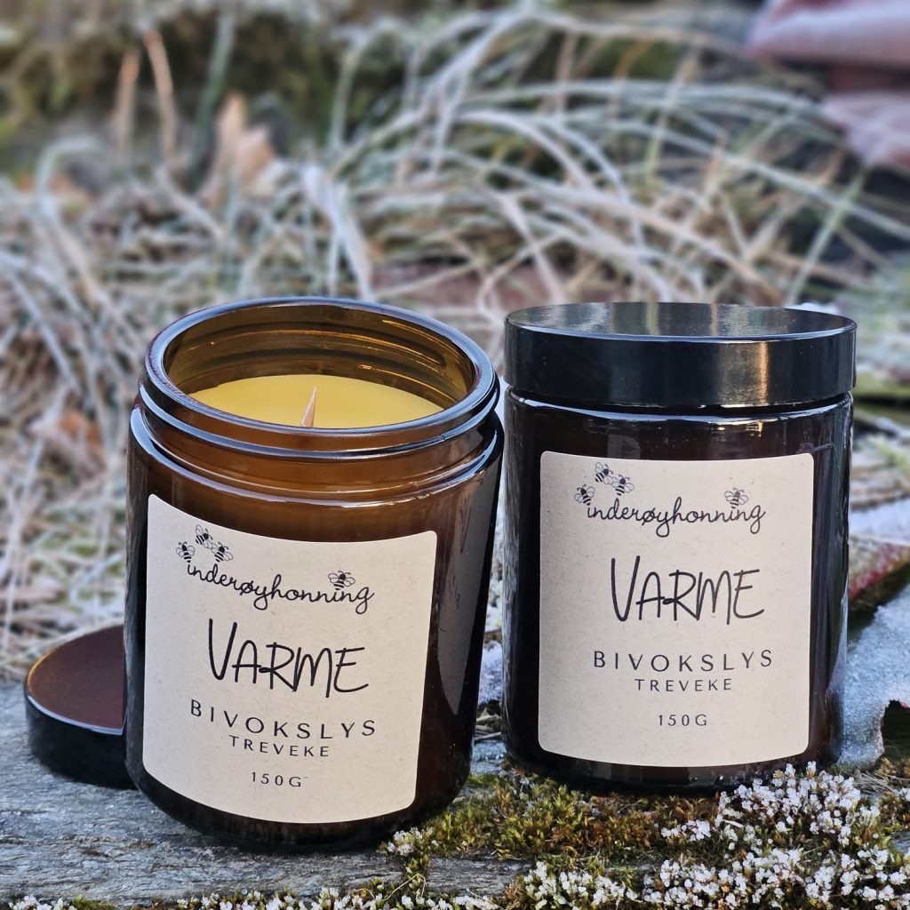 Varme - 100% bivokslys med treveke