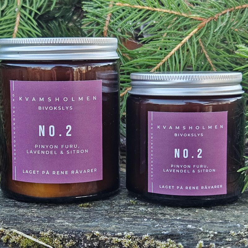 No. 2 - med eteriske olje fra Furu, Lavendel og Sitron
